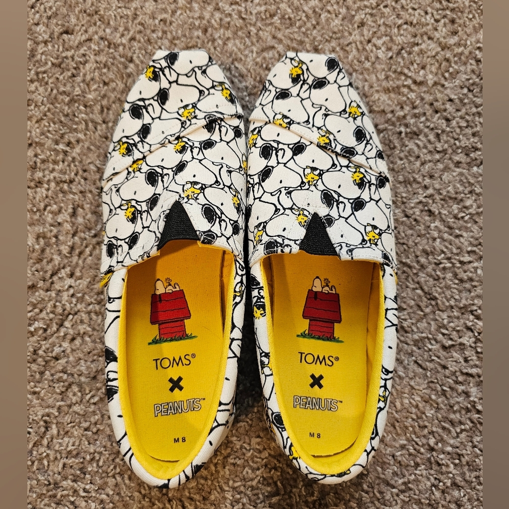 Toms X Peanuts Alp FWD Mens Size 8 - Picture 4 of 8